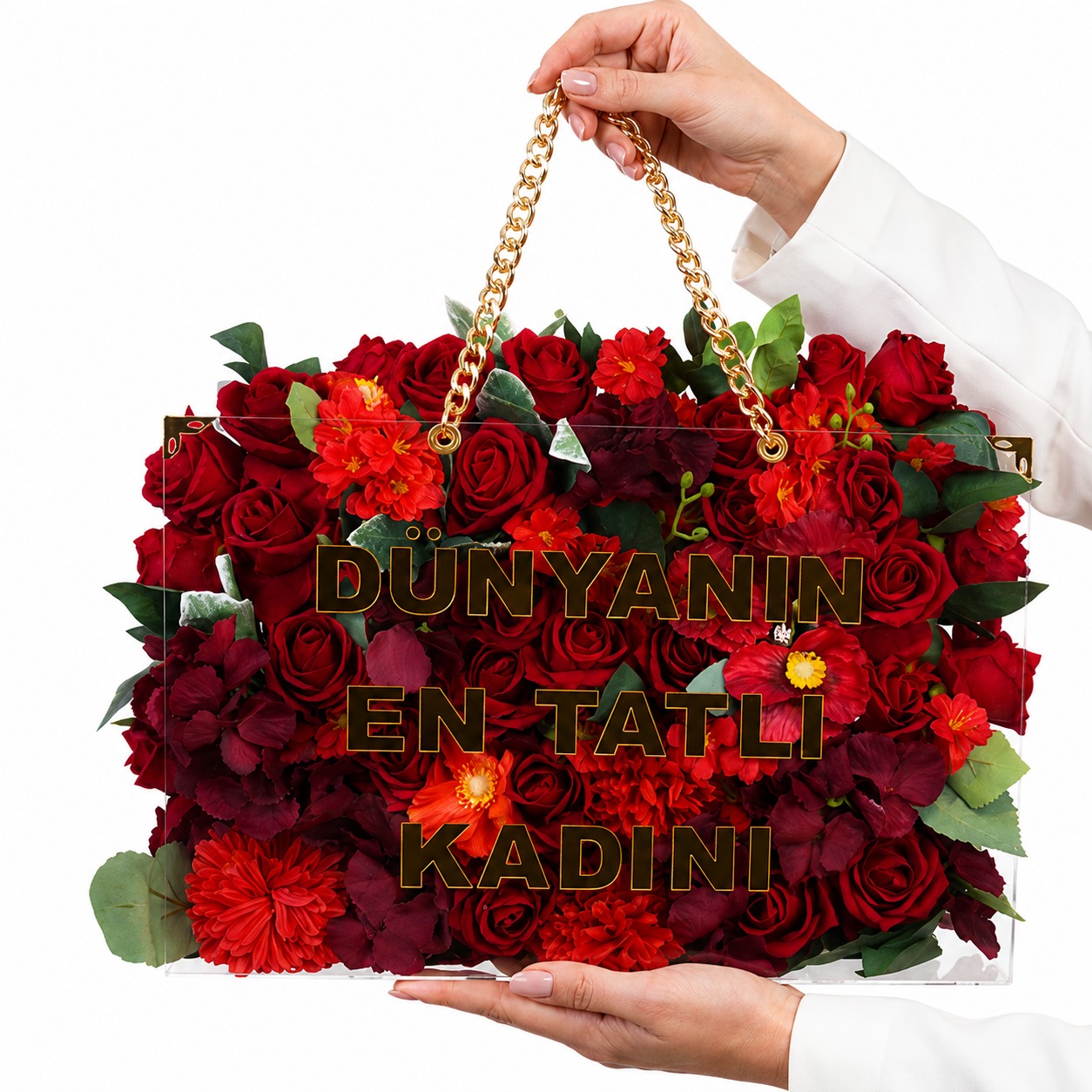 Yapay Çiçek Çanta Paketi